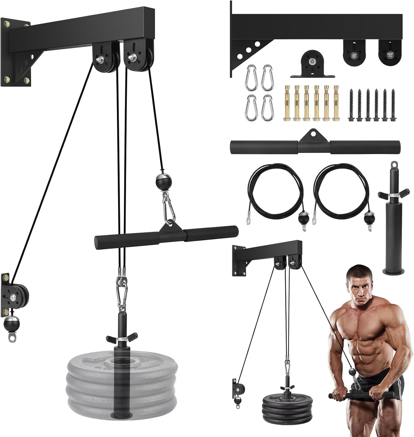 FVNBXG Wall Mounted Pulley