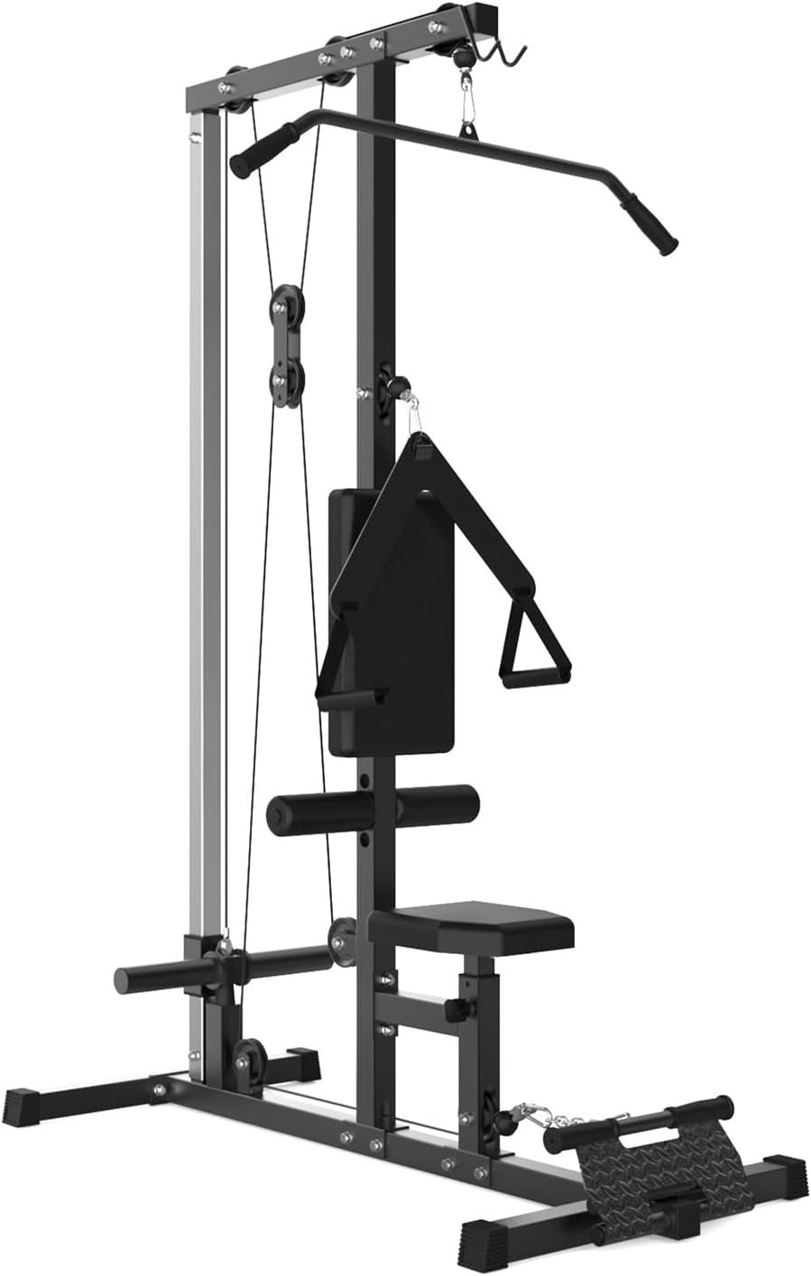 All-Black LAT Pulldown Foldable