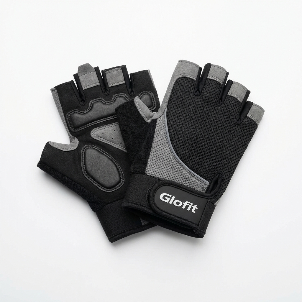 Glofit Lightweight Fingerless Gym Gloves