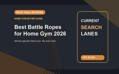 Iron Trail Reviews article banner for Best Battle Ropes for Home Gym 2026