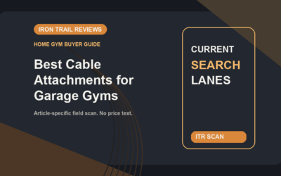 Iron Trail Reviews article banner for Best Cable Attachments for Garage Gyms