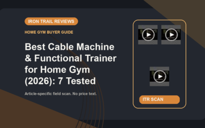 Iron Trail Reviews article banner for Best Cable Machine & Functional Trainer for Home Gym (2026): 7 Tested