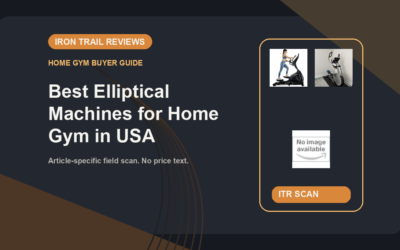 Iron Trail Reviews article banner for Best Elliptical Machines for Home Gym in USA