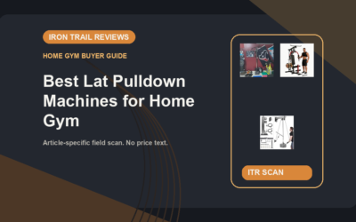 Iron Trail Reviews article banner for Best Lat Pulldown Machines for Home Gym
