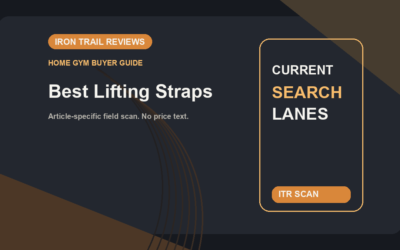 Iron Trail Reviews article banner for Best Lifting Straps