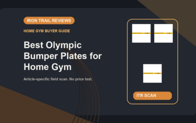 Iron Trail Reviews article banner for Best Olympic Bumper Plates for Home Gym
