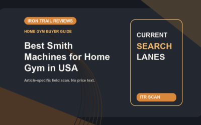 Iron Trail Reviews article banner for Best Smith Machines for Home Gym in USA