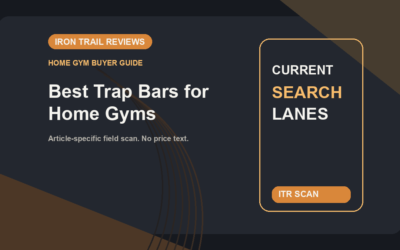Iron Trail Reviews article banner for Best Trap Bars for Home Gyms