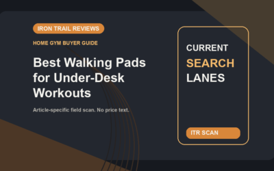 Iron Trail Reviews article banner for Best Walking Pads for Under-Desk Workouts