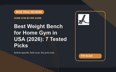 Iron Trail Reviews article banner for Best Weight Bench for Home Gym in USA (2026): 7 Tested Picks