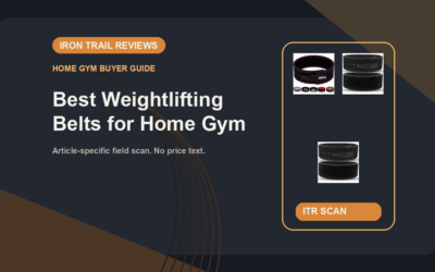 Iron Trail Reviews article banner for Best Weightlifting Belts for Home Gym