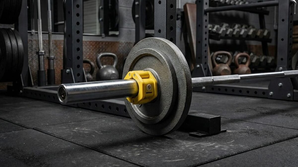 Best Barbell Collars for Home Gyms in the USA (2026) realistic product scene