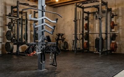 Best Cable Attachment Storage Racks for Garage Gyms (2026) realistic product scene