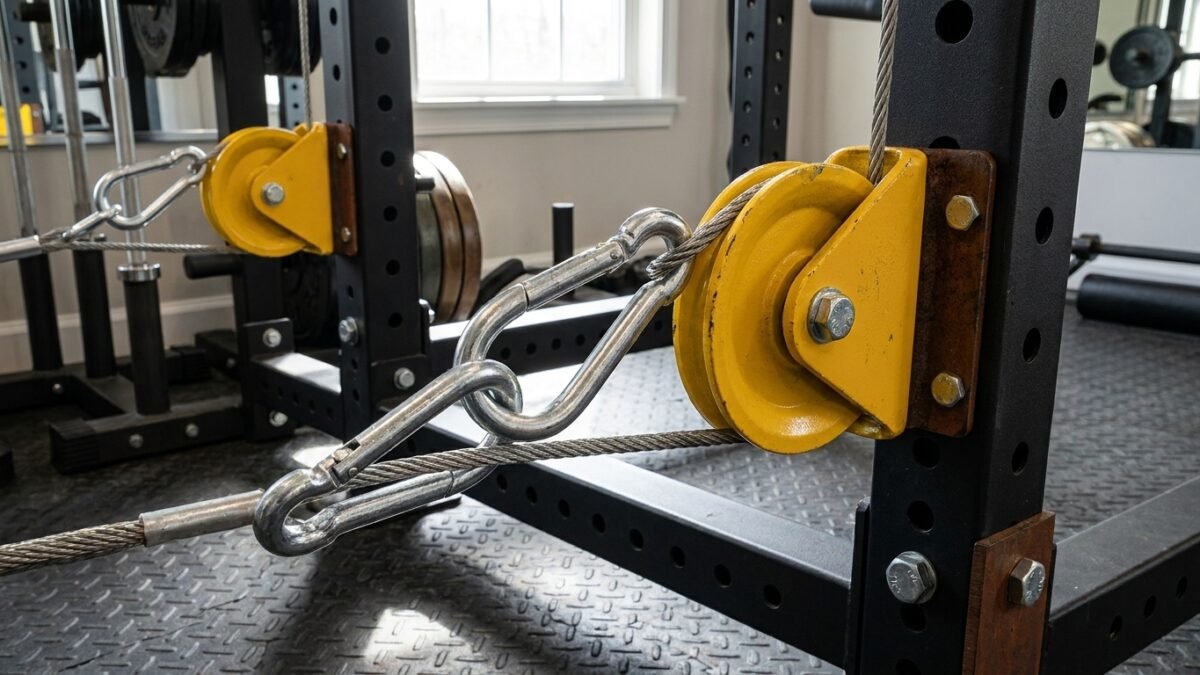 Best Cable Pulley Carabiners for Home Gyms (2026) realistic product scene