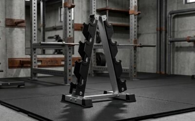 Best Dumbbell Spotting Stands for Home Gyms (2026) realistic product scene
