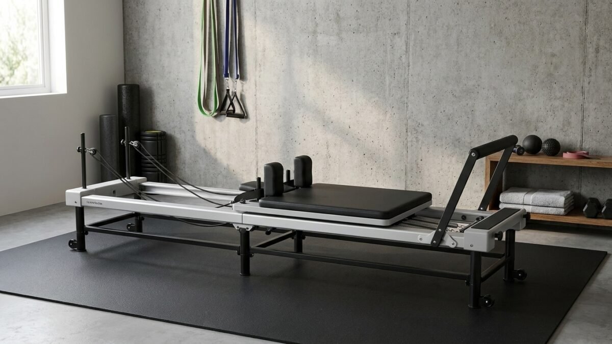 Best Foldable Pilates Reformer Alternatives for Small Spaces (2026) realistic product scene