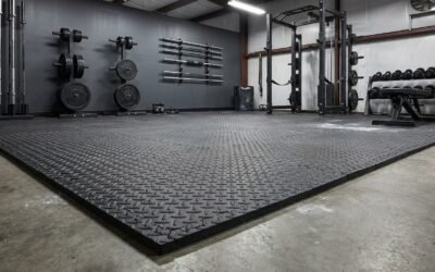 Best Home Gym Flooring in USA 2026 realistic product scene