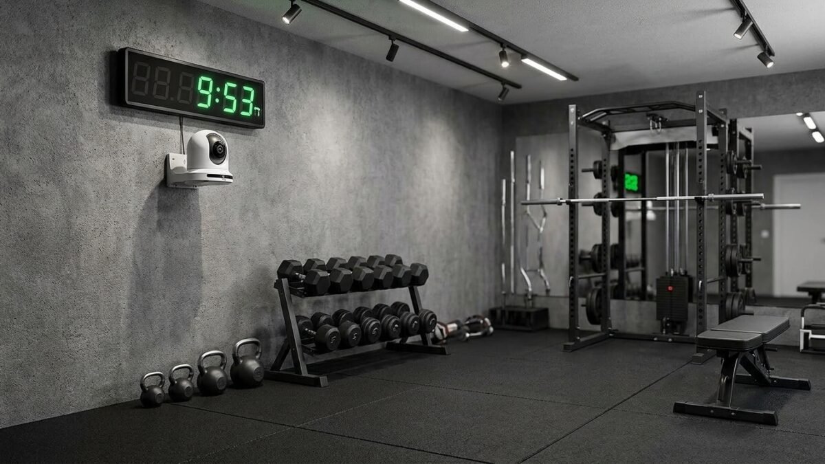 Best Home Gym Interval Timers for Circuits (2026) realistic product scene