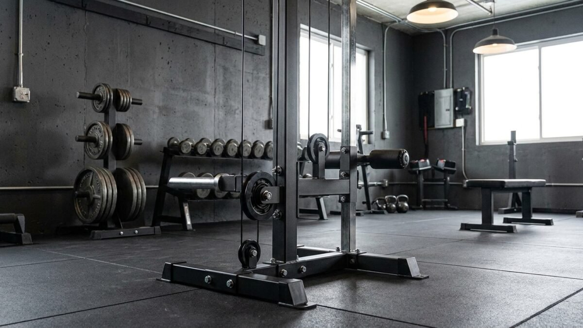 Best Lat Pulldown Machines for Home Gym (2026) realistic product scene