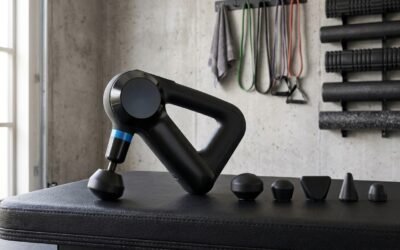 Best Massage Guns for Muscle Recovery (2026) realistic product scene