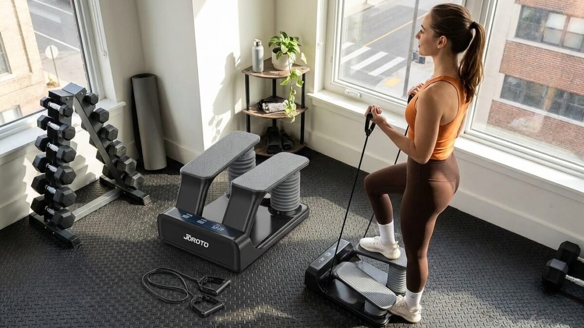 Best Mini Steppers for Apartment Workouts (2026) realistic product scene