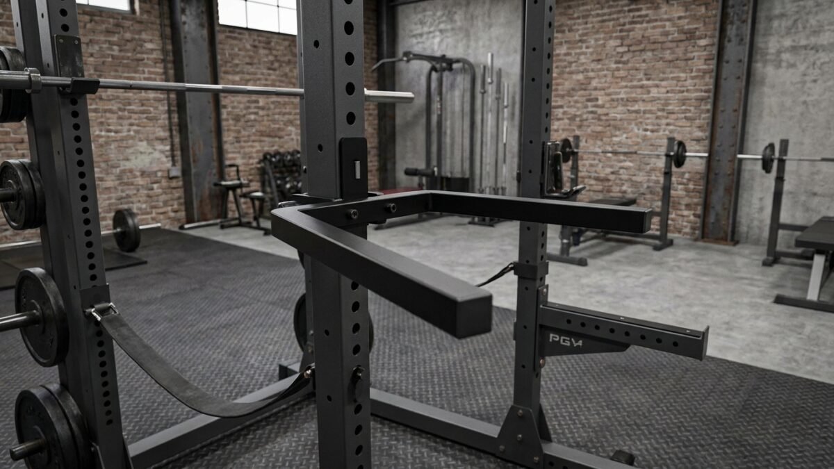 Best Power Rack Dip Attachments for Garage Gyms (2026) realistic product scene