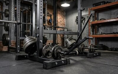 Best Rack and Bench Starters for Garage Gyms (2026) realistic product scene