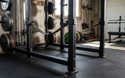 Best Squat Rack Safety Strap Attachments for Home Gyms (2026) realistic product scene