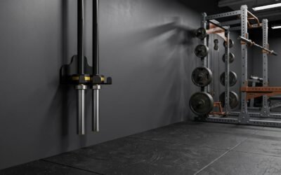 Best Wall-Mounted Barbell Racks for Home Gyms (2026) realistic product scene
