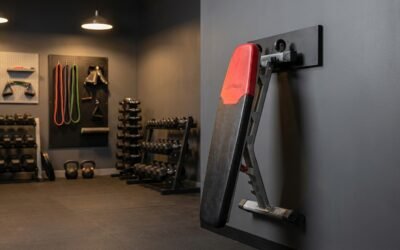 Best Weight Bench Wall Hangers for Small Gyms (2026) realistic product scene