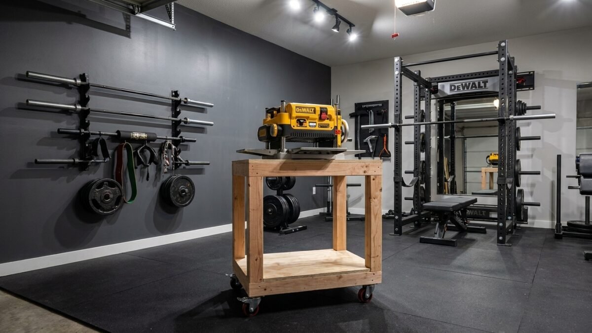 Best Weight Bench Wheel Kits for Garage Gyms (2026) realistic product scene