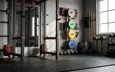 Best Weight Plate Wall Storage Racks for Garage Gyms (2026) realistic product scene