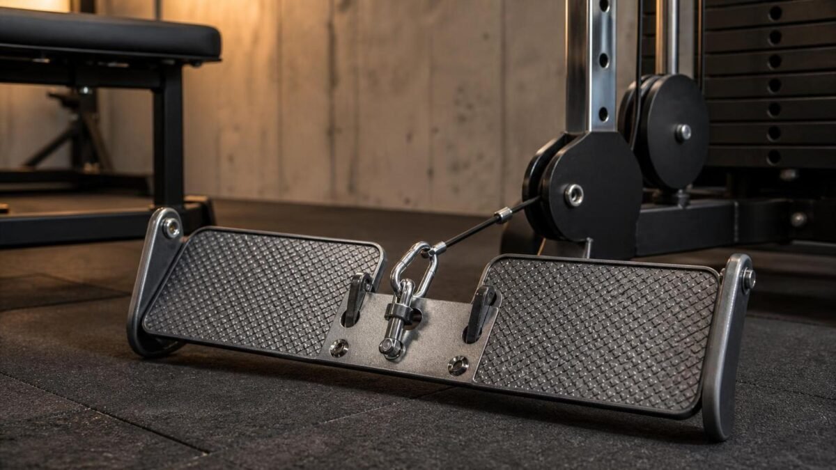 Best Cable Machine Foot Plates for Seated Rows at Home product photo