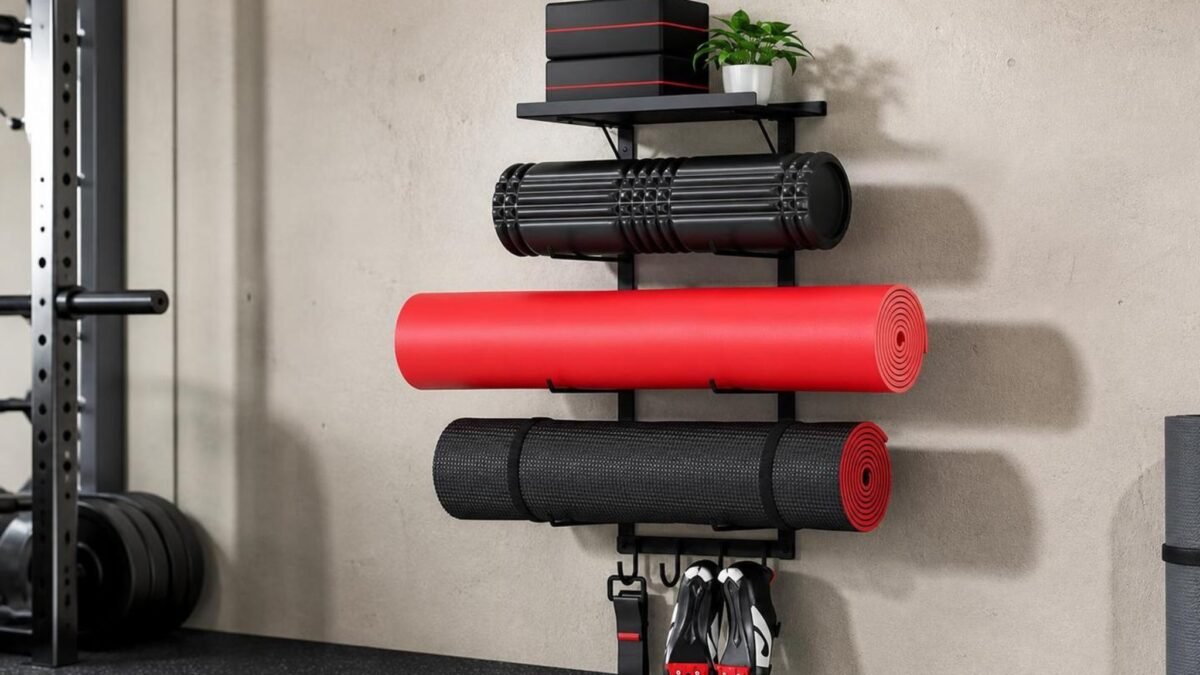 Best Foam Roller Wall Cradles for Small Gyms product photo