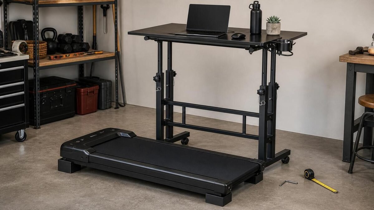 Best Walking Pad Desk Risers for Home Offices product photo